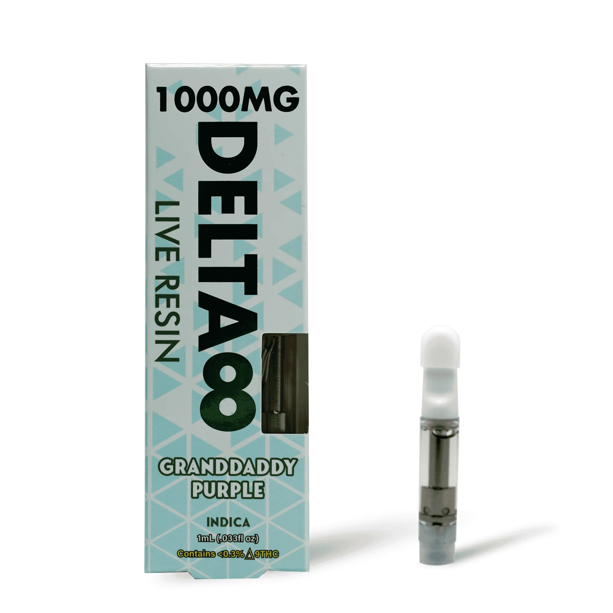 CannaXtra Granddaddy Purple Live Resin Delta 8 Cartridge (1g)