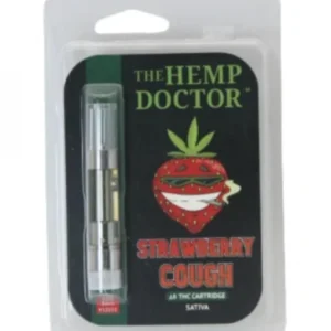 Hemp Doctor Strawberry Cough 1g Delta 8 THC Cartridge